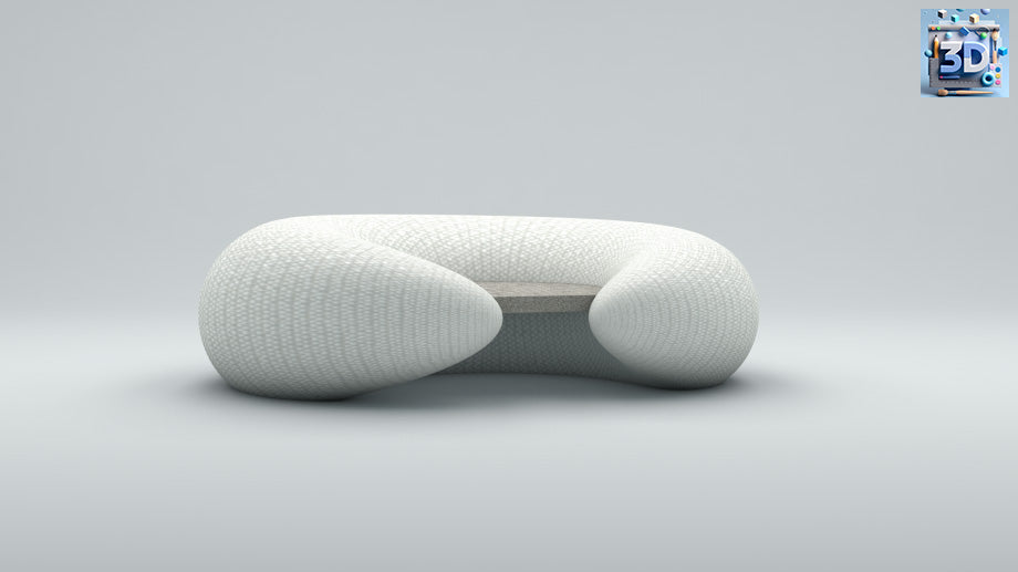 Soft chair 3D design Model