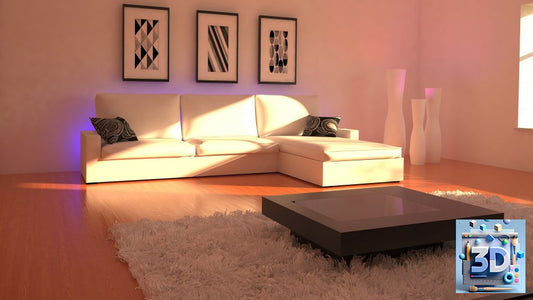 Living Room 3D Model