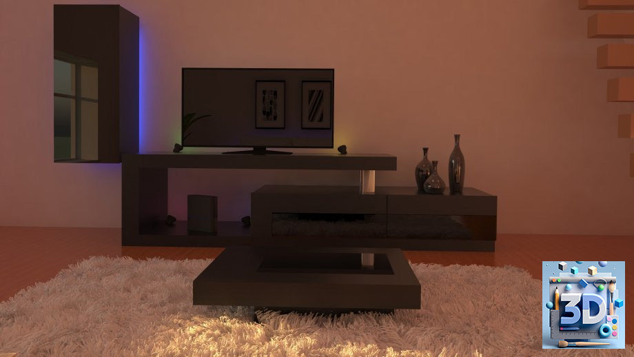 Living Room 3D Model