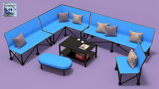 Sofa Design 3D Model
